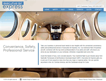 Tablet Screenshot of executiveairexpress.net